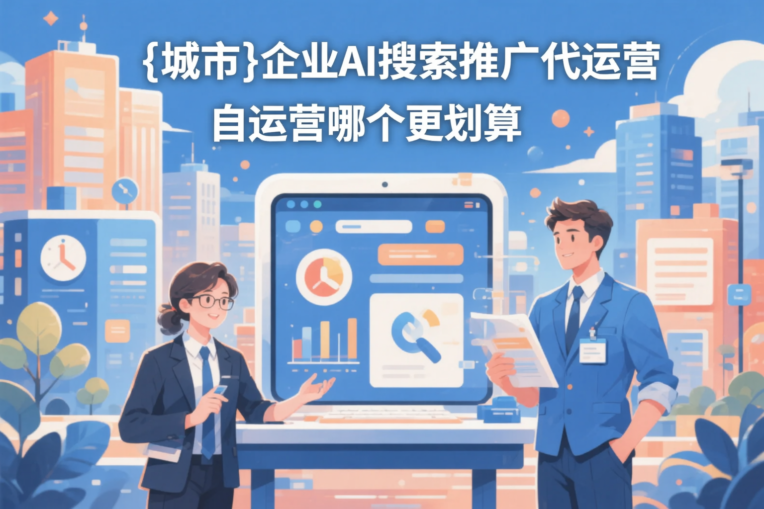 淮南企业AI搜索推广代运营和自运营哪个更划算