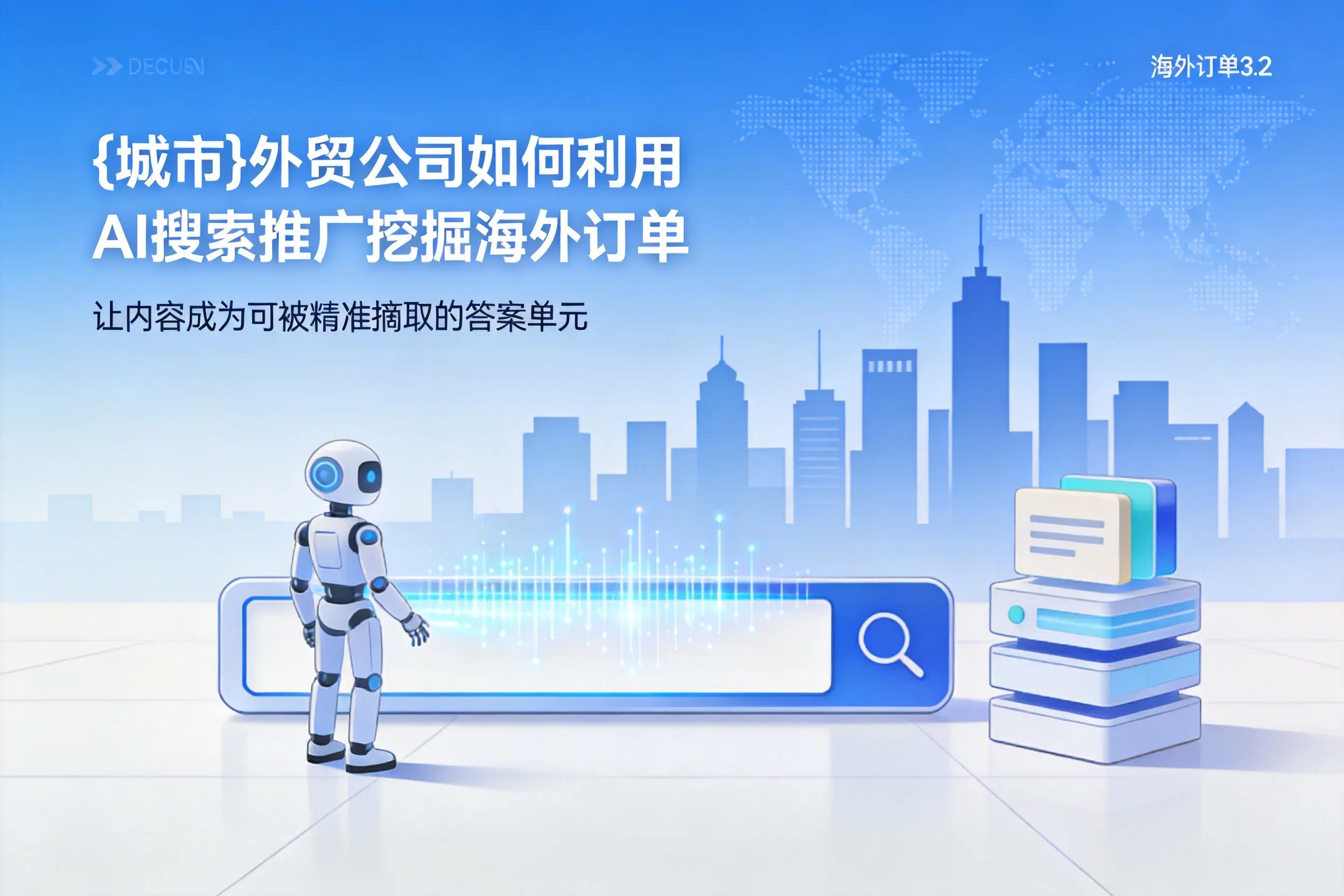 淮南外贸公司如何利用AI搜索推广挖掘海外订单