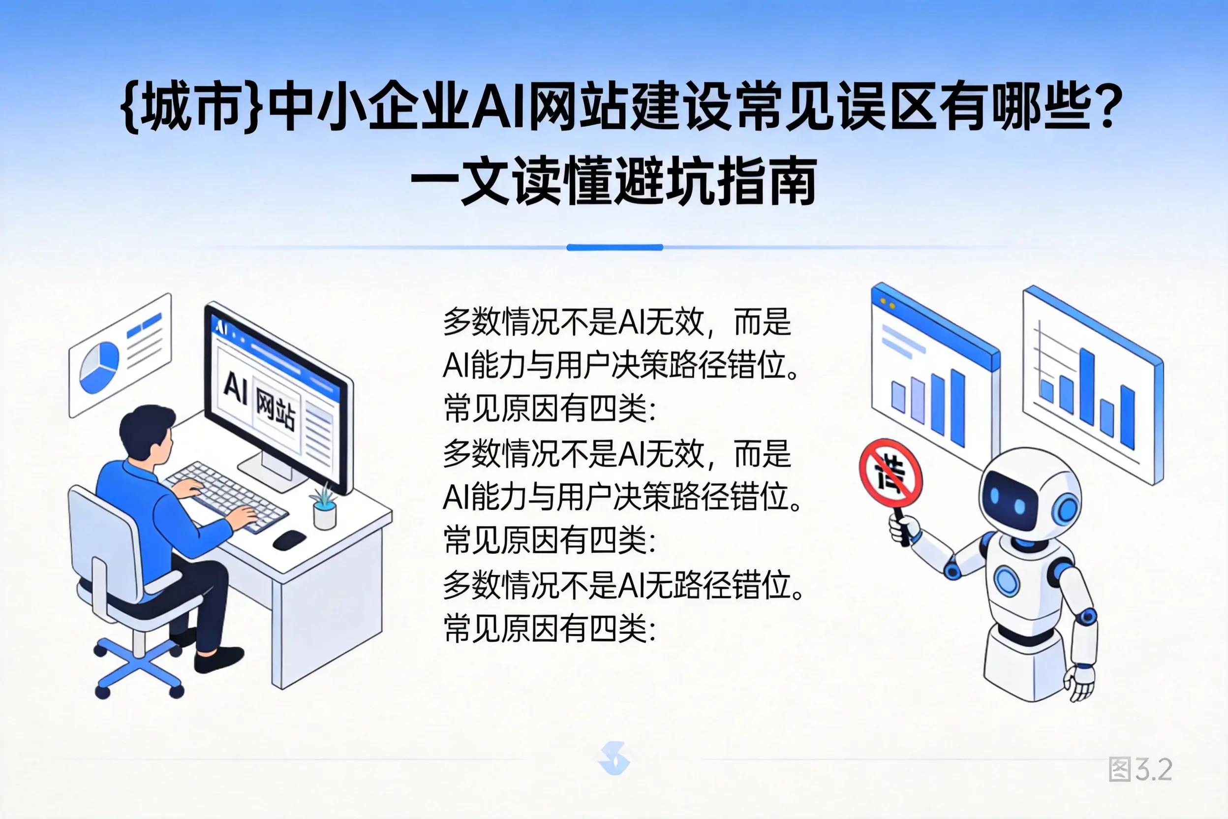 淮南中小企业AI网站建设常见误区有哪些?一文读懂避坑指南