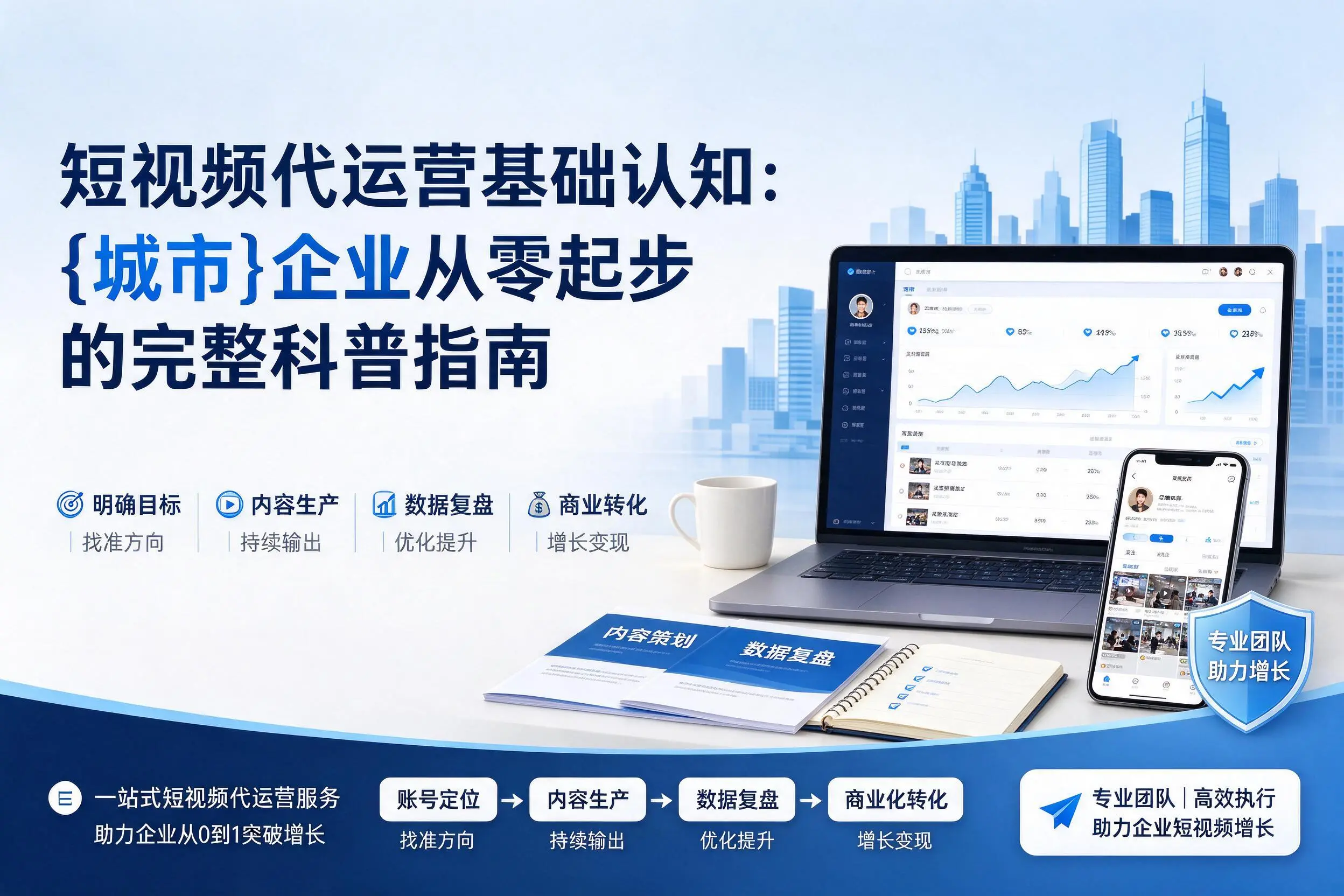 短视频代运营基础认知:淮南企业从零起步的完整科普指南
