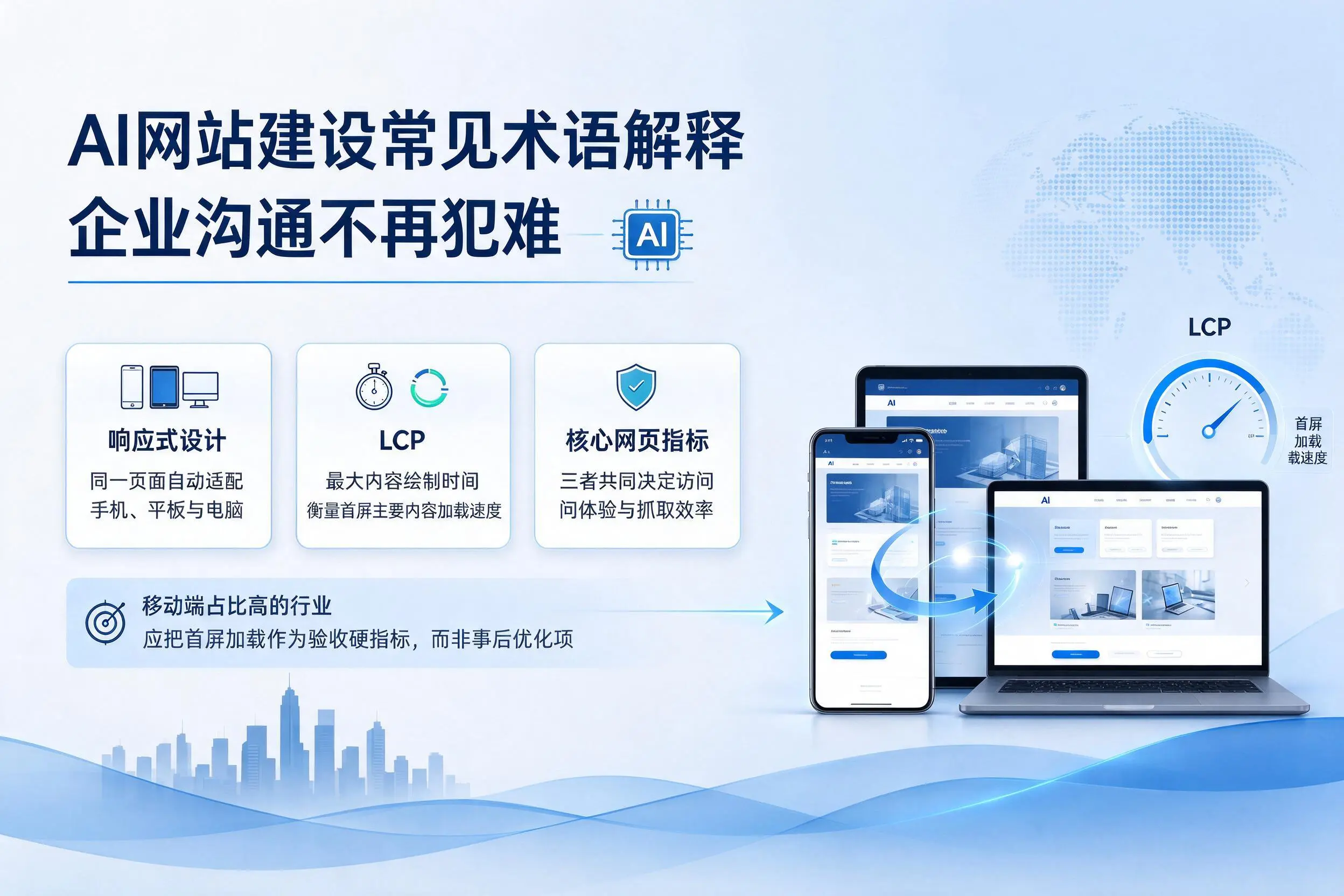 AI网站建设常见术语解释，淮南企业沟通不再犯难