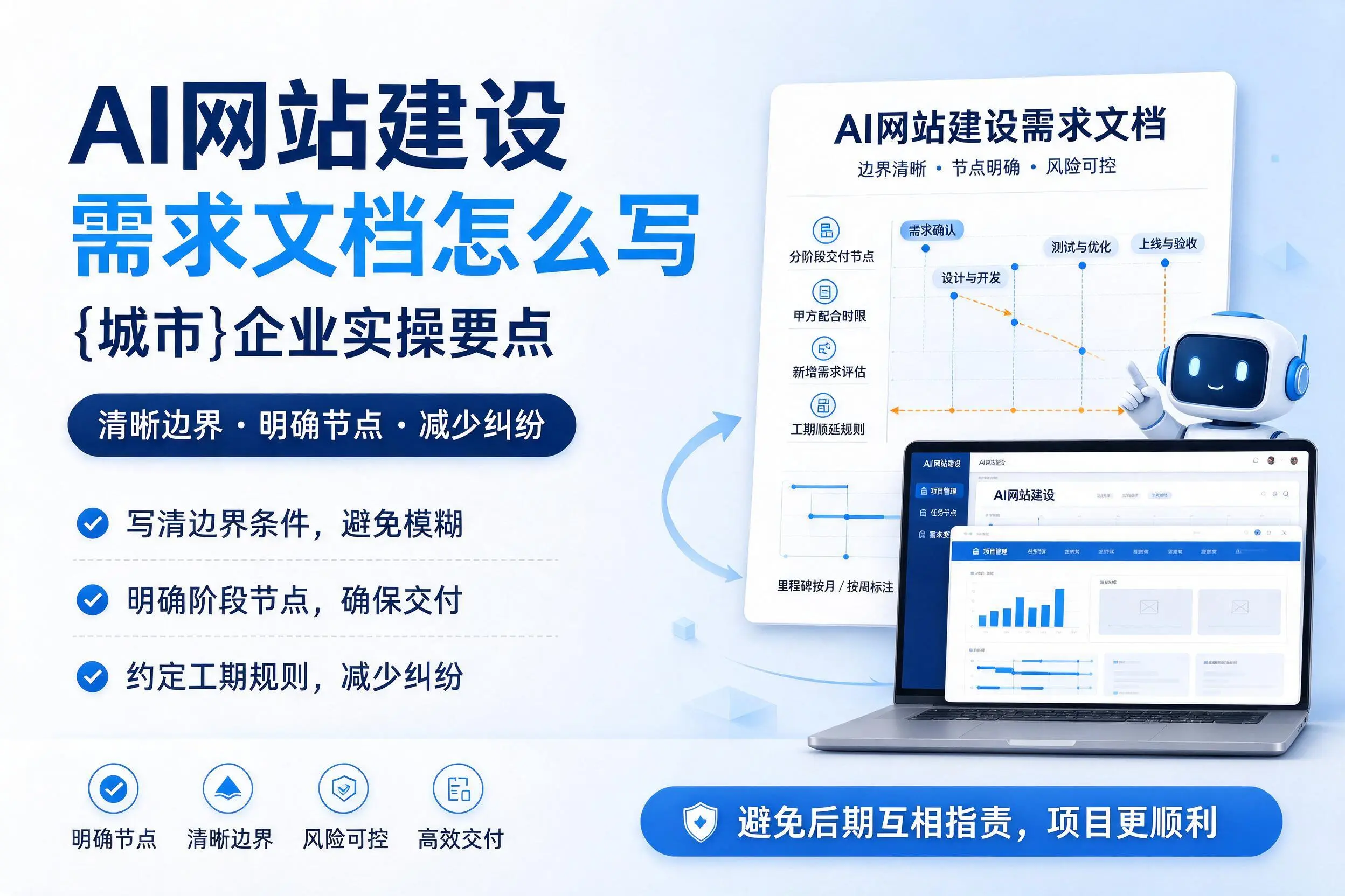 AI网站建设需求文档怎么写，淮南企业实操要点